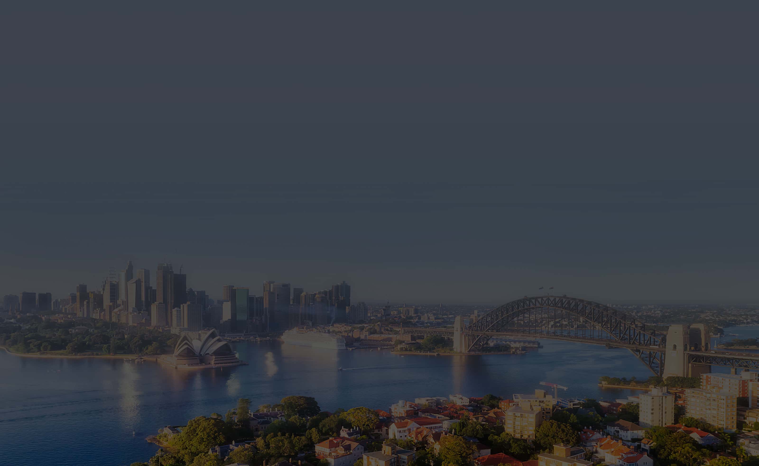 Background image of Sydney - Australia